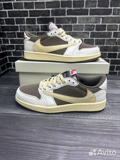 Кроссовки Nike Air Jordan 1 Low x Travis Scott