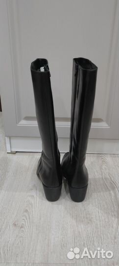 Зимние женские сапоги 38 натуральная кожа новые