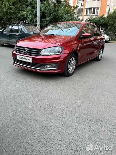 Volkswagen Polo 1.6 AT, 2016, 279 000 км