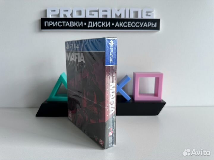 Mafia trilogy новый диск для Sony PS4