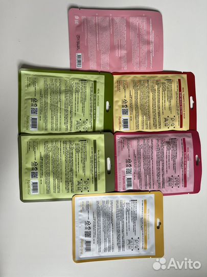 Увлажняющие тканевые маски для лица