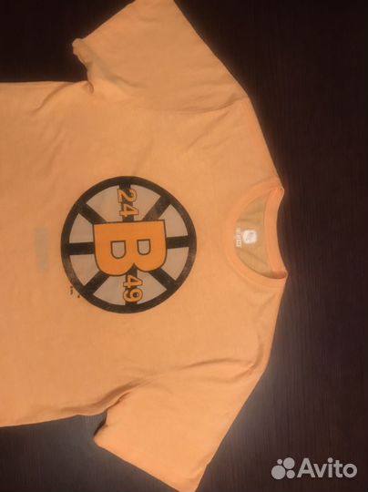 Клубная майка NHL boston в стиле винтаж