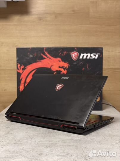 Игровой 15.6 MSI i7-7700/16gb/ssd+hdd/gtx 1050ti