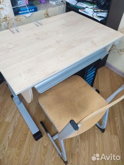 Растущая парта и стул бу хофф