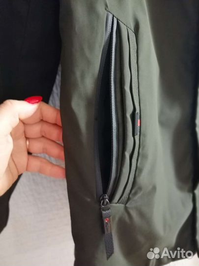 Куртка демисезонная подросковая удлиненная