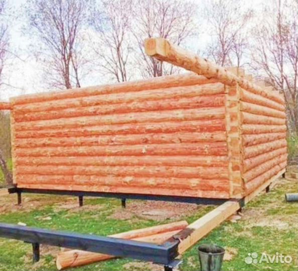 Сруб дома 6х6+3м, с Доставкой