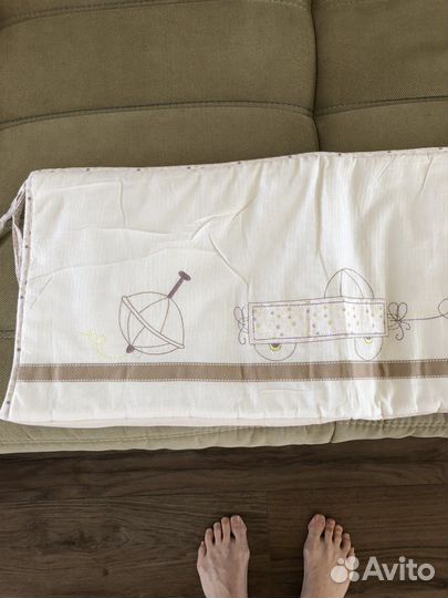 Бортики на детскую кроватку Mothercare