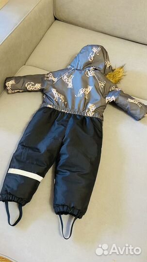 Зимний демисезонный комбинезон 92