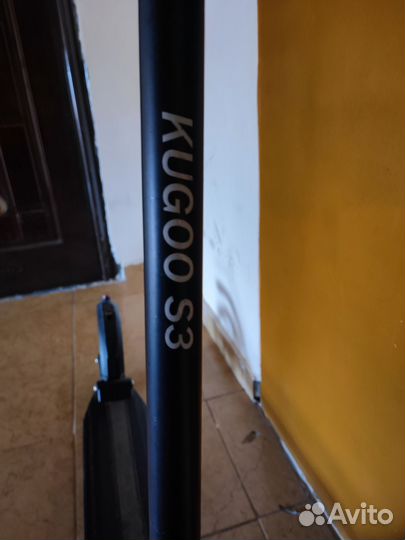 Электросамокат kugoo s3