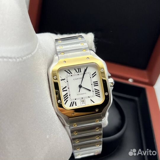 Часы Cartier santos 40mm