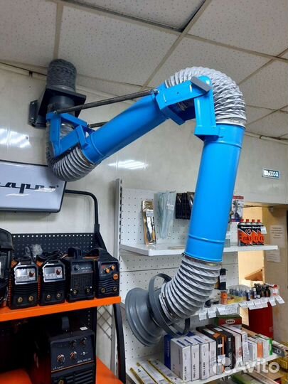 Вытяжное устройство, вытяжка для сварки