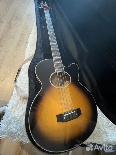 Акустическая бас гитара Epiphone El Capitan + кейс