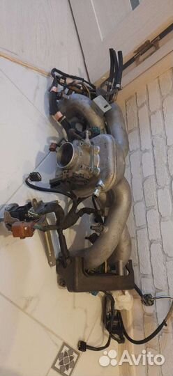 Впускной коллектор Subaru ej204 в сборе