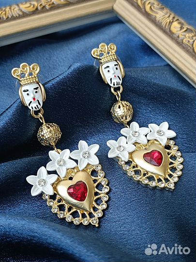 Серьги Dolce & Cabana