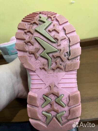 Ботинки зимние tombi 23