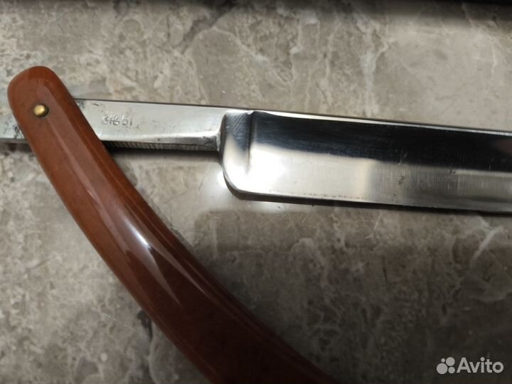 Опасная бритва СССР Гравюра зтв 1961г