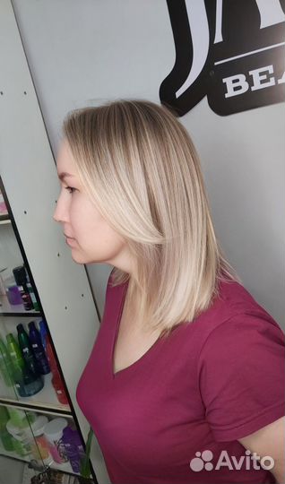 Сложное окрашивание, стрижки