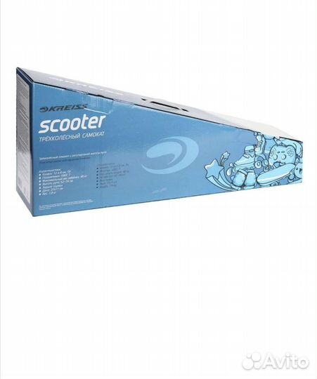 Самокат детский 3х колесный