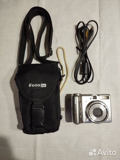 Компактный фотоаппарат canon