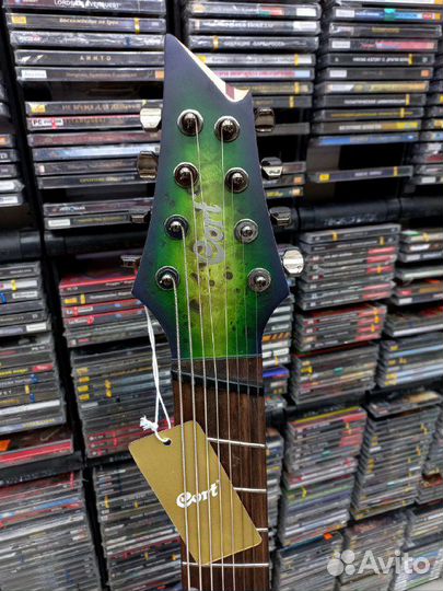 Электрогитара восьмиструнная мультимензурная Cort