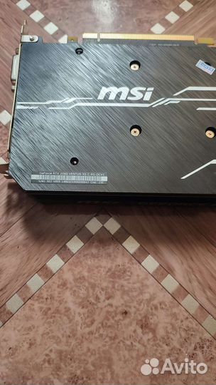 Видеокарта RTX 2060 ventus XS MSI