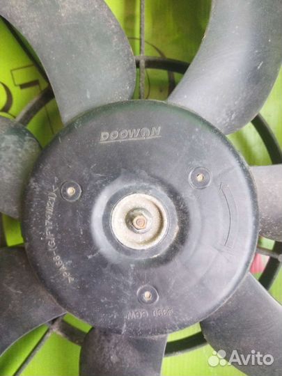 Вентилятор радиатора для Hyundai Solaris/Хендай