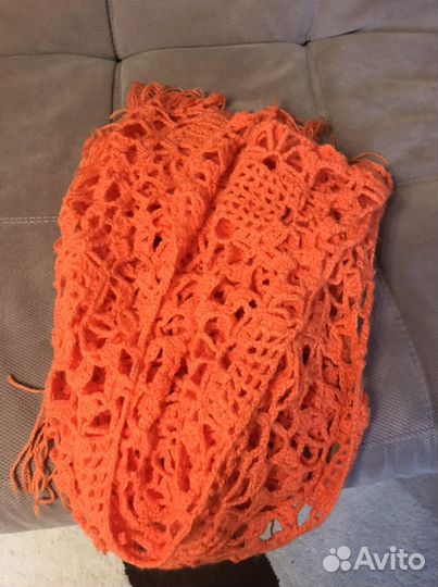 Большая Вязаная косынка