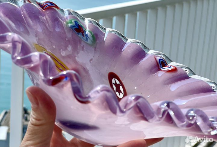 Муранское стекло Ваза