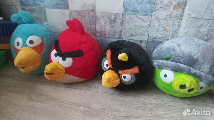 Angry Birds игрушки мягкие
