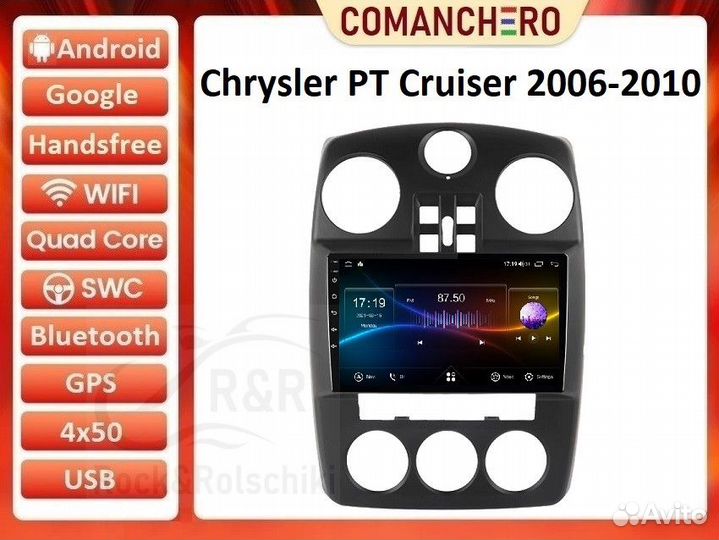 Магнитола Chrysler PT Cruiser 2006-2010 Android