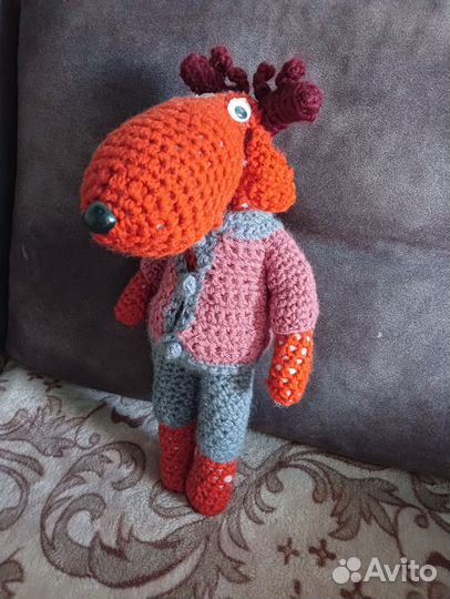 Мягкая игрушка олень