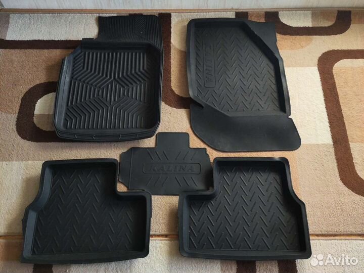 Автомобильные коврики резиновые