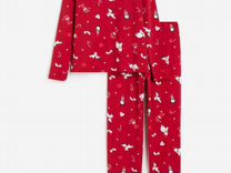 Пижама для девочки новогодняя hm 98 104
