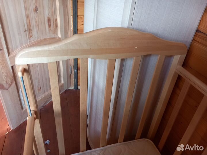 Детская кровать 120х60 с матрасом