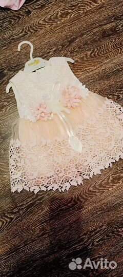 Платье на девочку 68