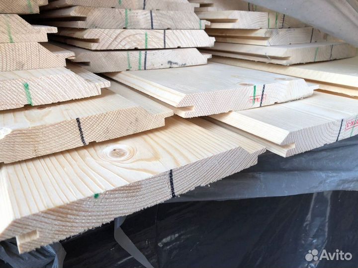 Карельская имитация бруса 21х196х4м,ав