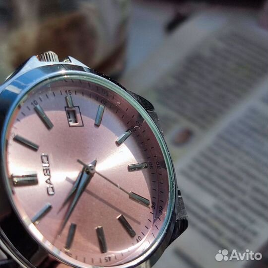 Часы casio pink series lite