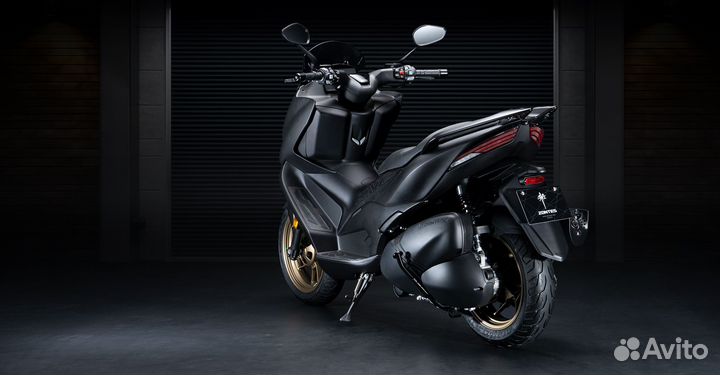 Макси-скутер Zontes ZT350-D matte-black новый