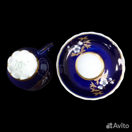 Кофейная Пара Фарфор Довбышевский Завод СССР