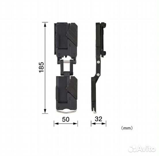 Крепеж поясной tajima (SF-chlds2M)