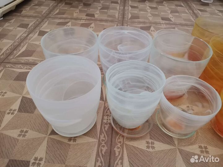 Горшок стеклянный для орхидей