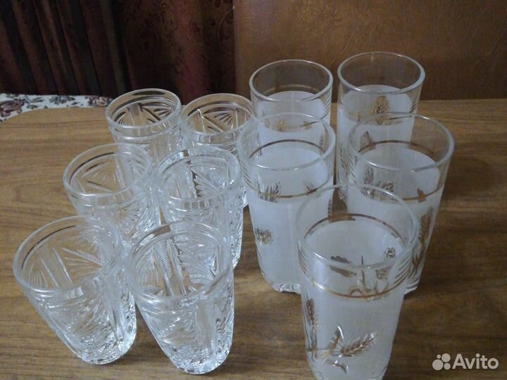 Хрустальные стаканы