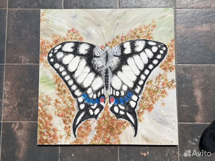 Картина акрилом на холсте