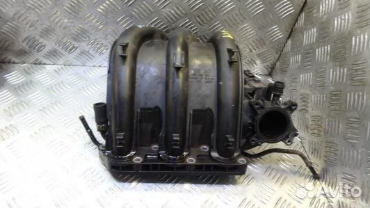 Впускной коллектор бензиновый skoda fabia 2 (3SV19
