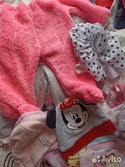 Вещи пакетом на девочку от 0 до 1 года