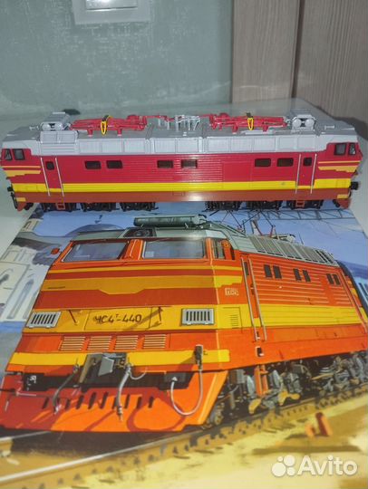 Модель электровоза чс4Т. Серия 