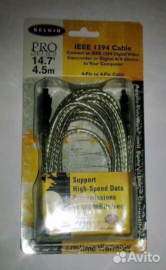 Samsung и Цифровой Кабель iEEE-1394 FireWire iLink