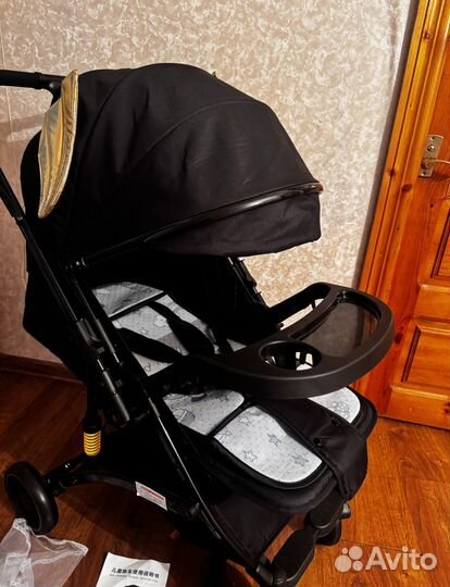 Коляска новая прогулочная с перекидной ручкой