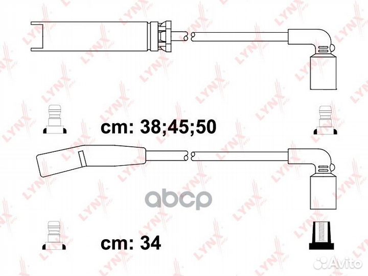 Провода высокого напряж. к-кт SPE1803 lynxauto