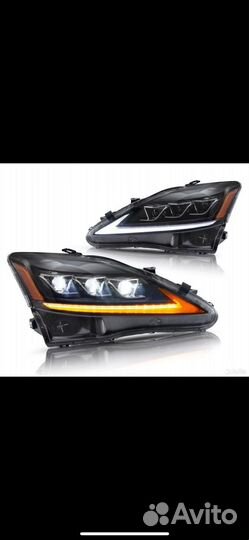 Фары на lexus is250 vland
